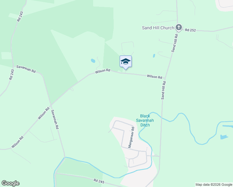 map of restaurants, bars, coffee shops, grocery stores, and more near 8 Wood Duck Way in Georgetown