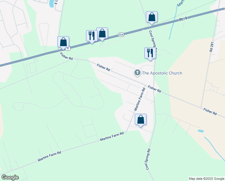 map of restaurants, bars, coffee shops, grocery stores, and more near 28496 West Meadowview Drive in Milton