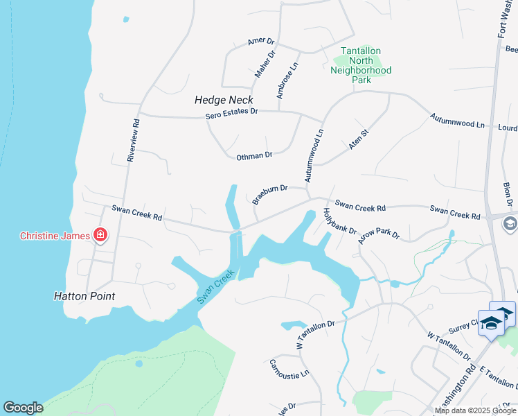 map of restaurants, bars, coffee shops, grocery stores, and more near 818 Braeburn Drive in Fort Washington