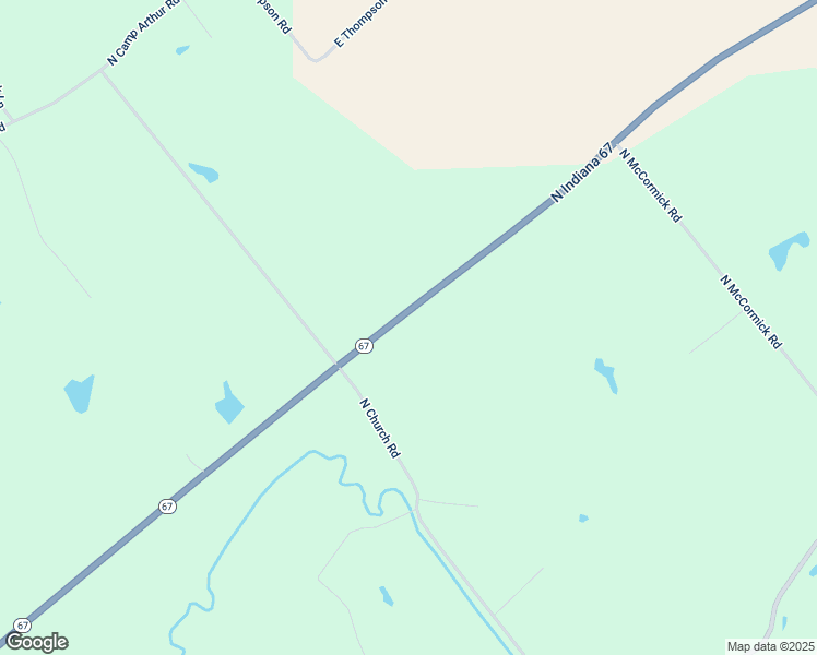 map of restaurants, bars, coffee shops, grocery stores, and more near 3378 Indiana 67 in Vincennes