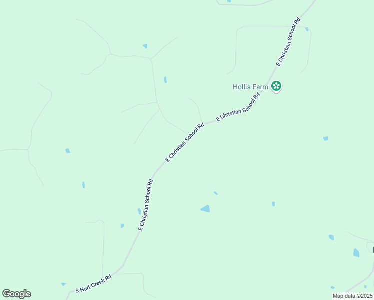 map of restaurants, bars, coffee shops, grocery stores, and more near 3300 East Christian School Road in Hartsburg