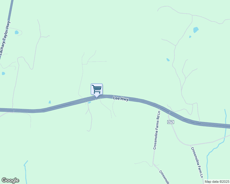 map of restaurants, bars, coffee shops, grocery stores, and more near Lee Highway in Washington