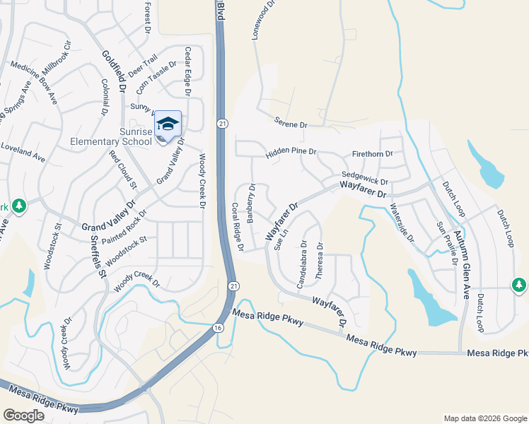 map of restaurants, bars, coffee shops, grocery stores, and more near 7927 Weather Stone Drive in Colorado Springs
