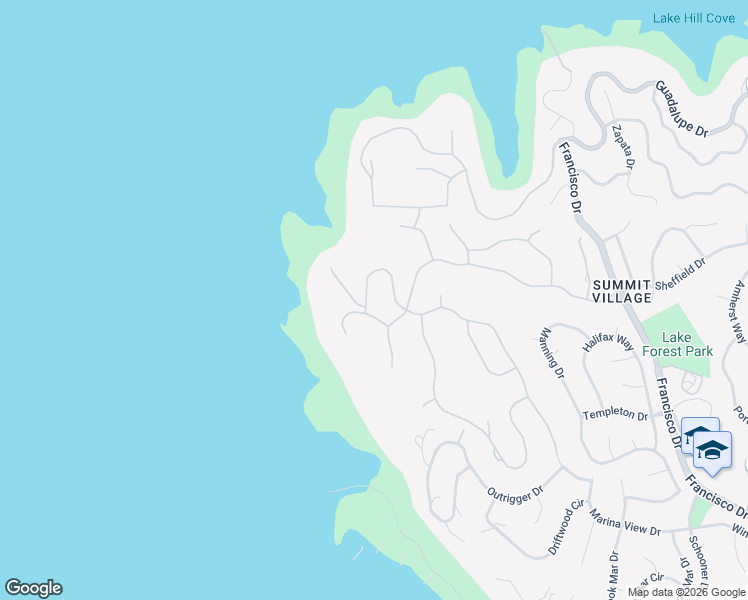 map of restaurants, bars, coffee shops, grocery stores, and more near 2558 Montgomery Place in El Dorado Hills