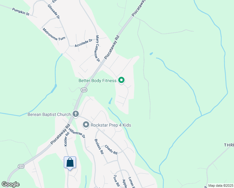 map of restaurants, bars, coffee shops, grocery stores, and more near 11905 Mary Catherine Drive in Clinton