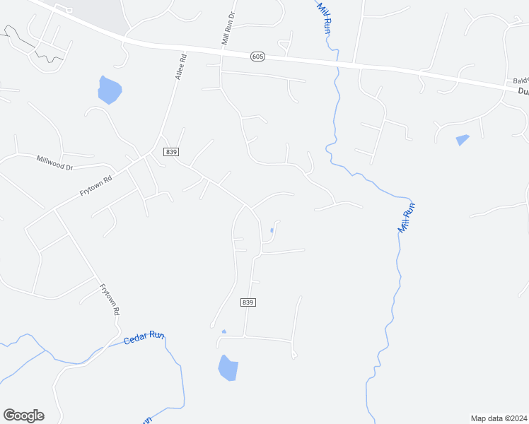 map of restaurants, bars, coffee shops, grocery stores, and more near 7481 Porch Road in Warrenton