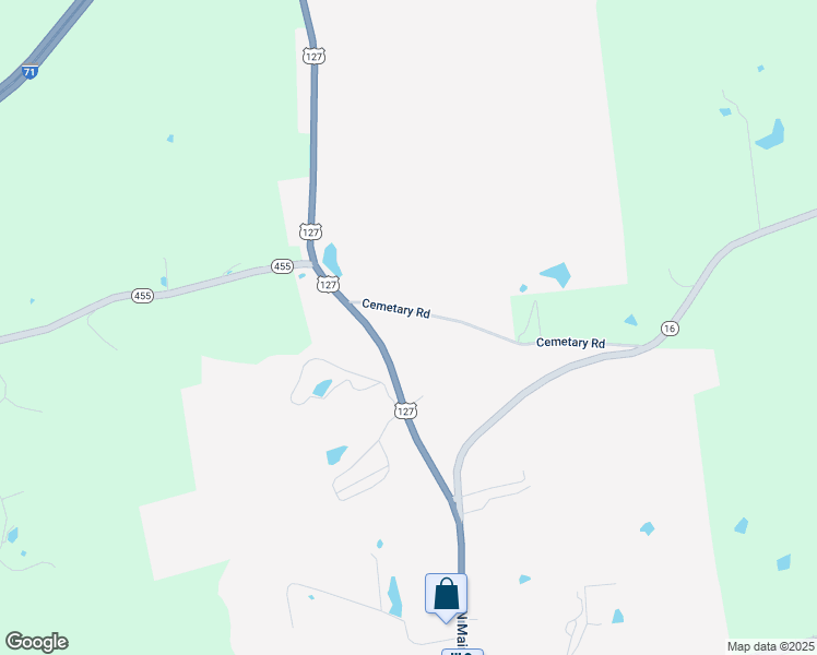 map of restaurants, bars, coffee shops, grocery stores, and more near 200 Cemetary Road in Glencoe