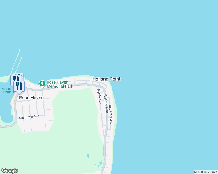 map of restaurants, bars, coffee shops, grocery stores, and more near 816 Bay Front Avenue in North Beach