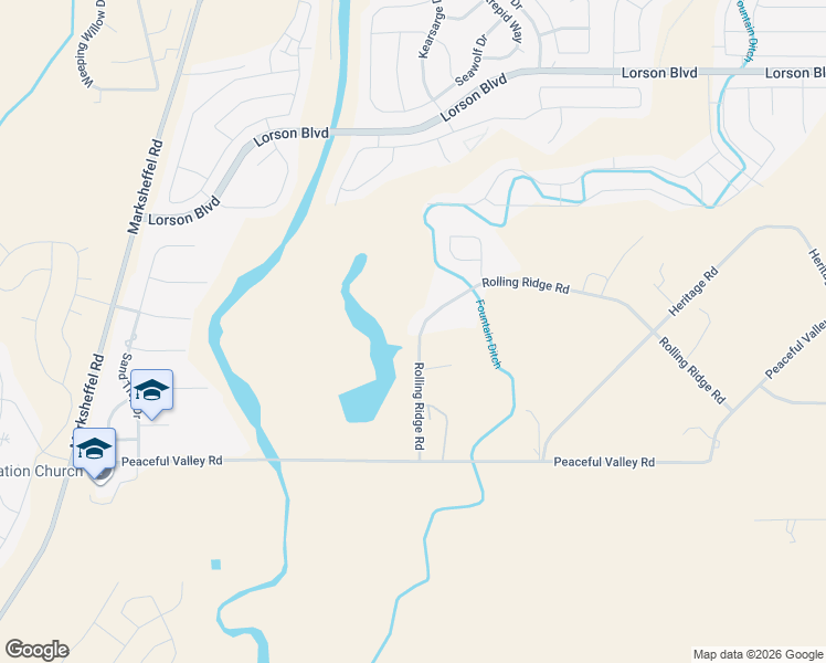 map of restaurants, bars, coffee shops, grocery stores, and more near 10096 Rolling Ridge Road in Colorado Springs