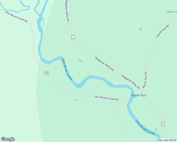 map of restaurants, bars, coffee shops, grocery stores, and more near 1690 County Road 1 in West Union