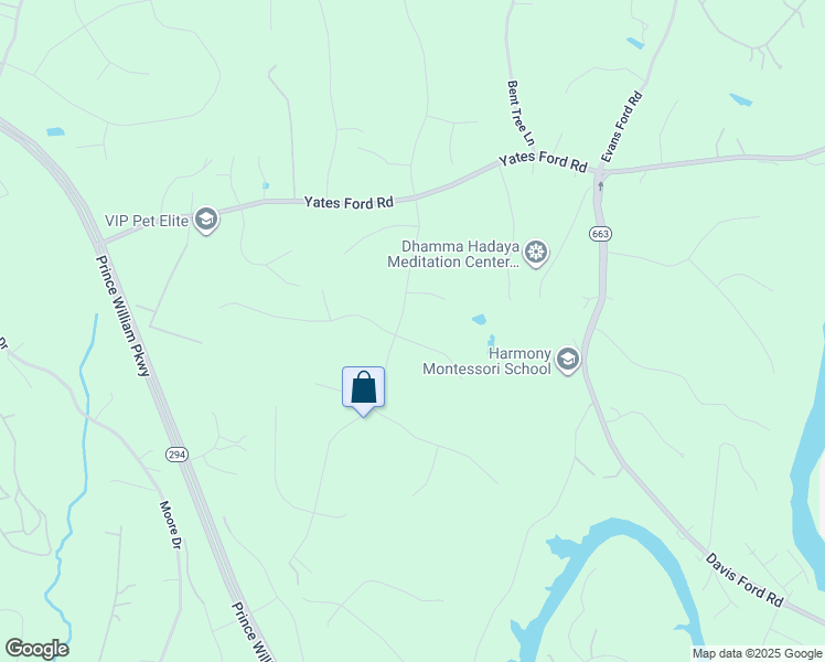 map of restaurants, bars, coffee shops, grocery stores, and more near 6998 Grizzly Court in Manassas