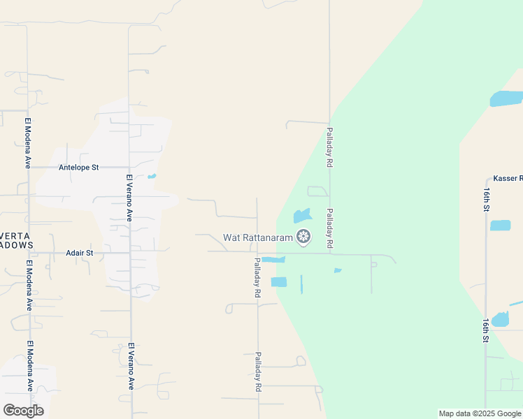 map of restaurants, bars, coffee shops, grocery stores, and more near 8730 Palladay Road in Elverta