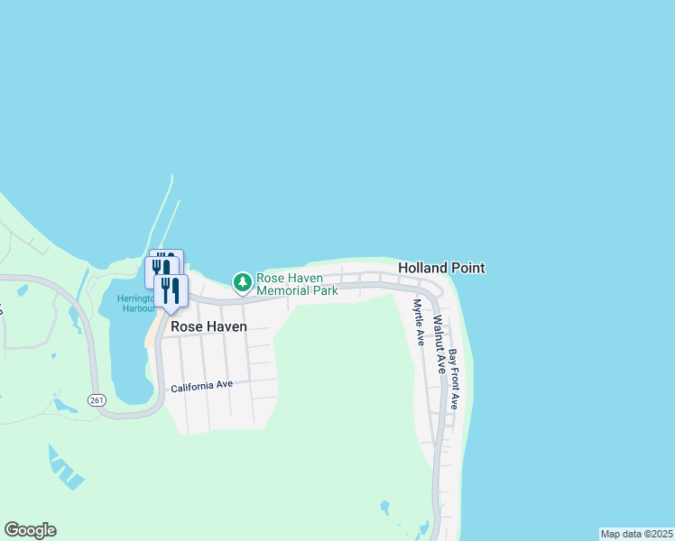 map of restaurants, bars, coffee shops, grocery stores, and more near 722 Bay Front Avenue in North Beach