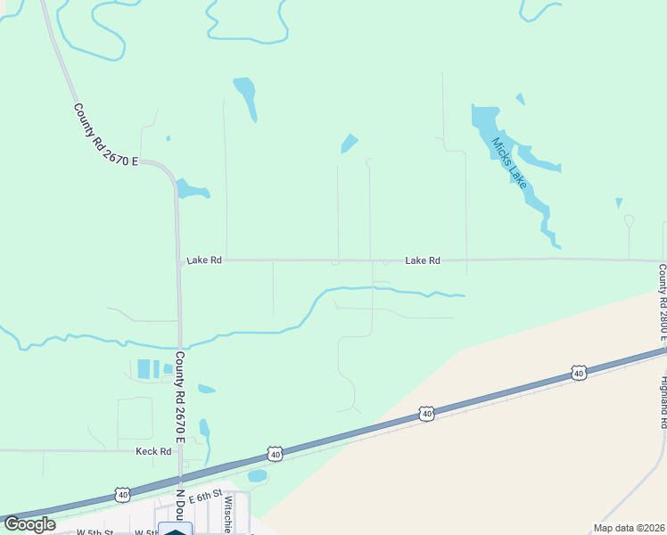 map of restaurants, bars, coffee shops, grocery stores, and more near 10831 Lake Road in Highland