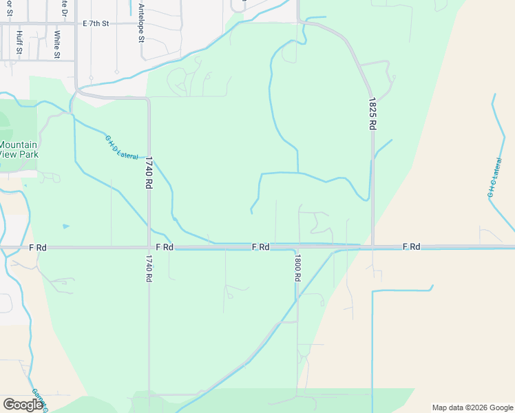 map of restaurants, bars, coffee shops, grocery stores, and more near 1781 F Road in Delta