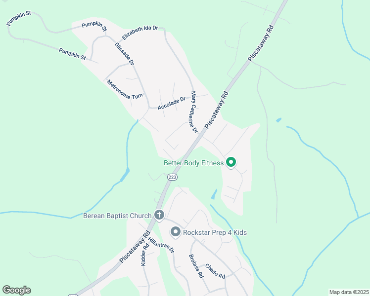 map of restaurants, bars, coffee shops, grocery stores, and more near 11708 Lauer Court in Clinton
