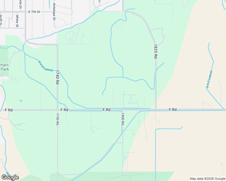 map of restaurants, bars, coffee shops, grocery stores, and more near 1781 F Road in Delta
