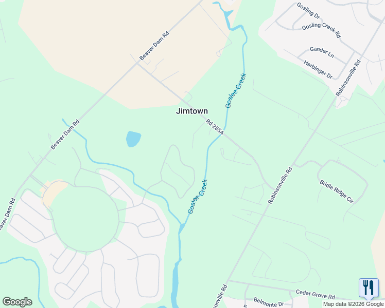 map of restaurants, bars, coffee shops, grocery stores, and more near 18799 Reese's Lane in Lewes