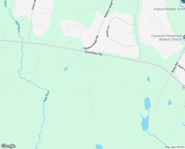 map of restaurants, bars, coffee shops, grocery stores, and more near 5349 Christa Court in Warrenton