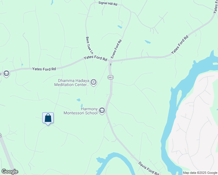 map of restaurants, bars, coffee shops, grocery stores, and more near 6619 Davis Ford Road in Manassas