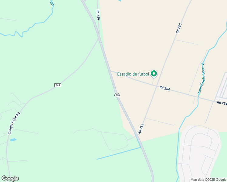 map of restaurants, bars, coffee shops, grocery stores, and more near 18490 Gravel Hill Road in Georgetown