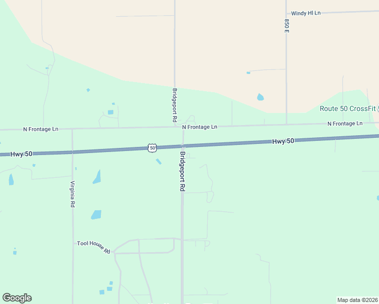 map of restaurants, bars, coffee shops, grocery stores, and more near 50 West Illinois Avenue in Bridgeport