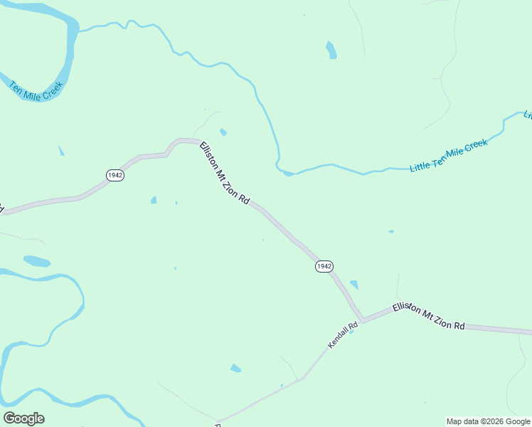 map of restaurants, bars, coffee shops, grocery stores, and more near Elliston Mount Zion Road in Dry Ridge