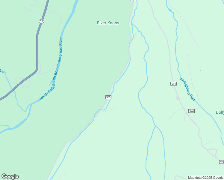 map of restaurants, bars, coffee shops, grocery stores, and more near 825 Roots Run Road in Riverton