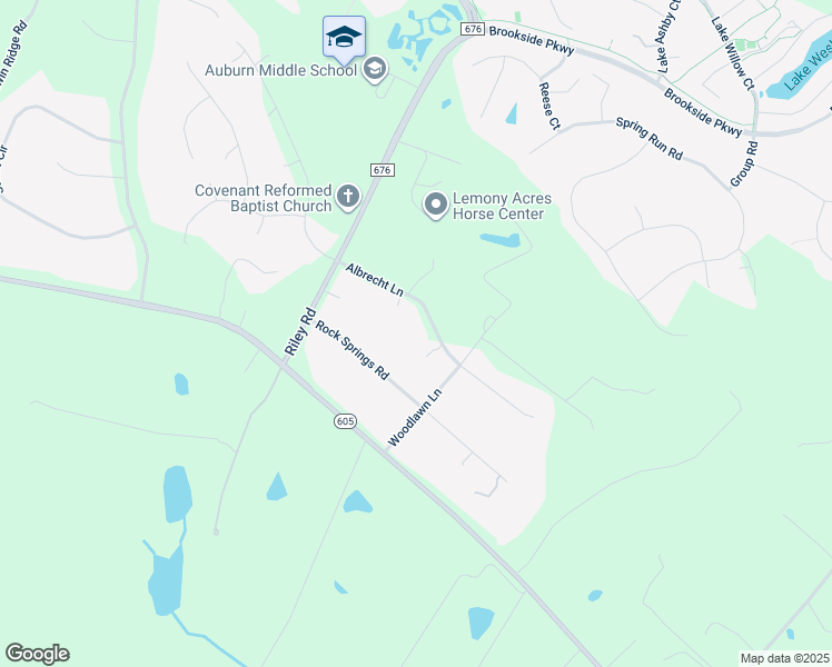 map of restaurants, bars, coffee shops, grocery stores, and more near 5133 Albrecht Ln in Warrenton