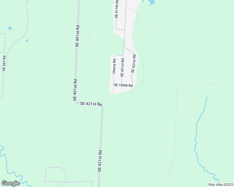 map of restaurants, bars, coffee shops, grocery stores, and more near 194 Southeast 421st Road in Warrensburg