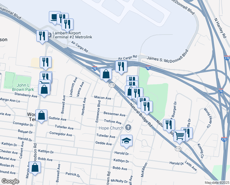 map of restaurants, bars, coffee shops, grocery stores, and more near 4445 Fairfield Avenue in Berkeley