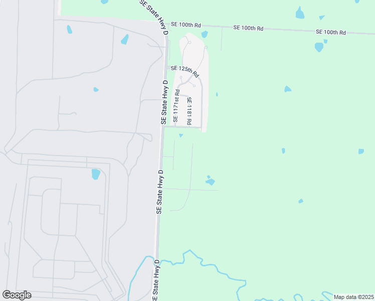 map of restaurants, bars, coffee shops, grocery stores, and more near 174 Southeast 1181 Road in Knob Noster