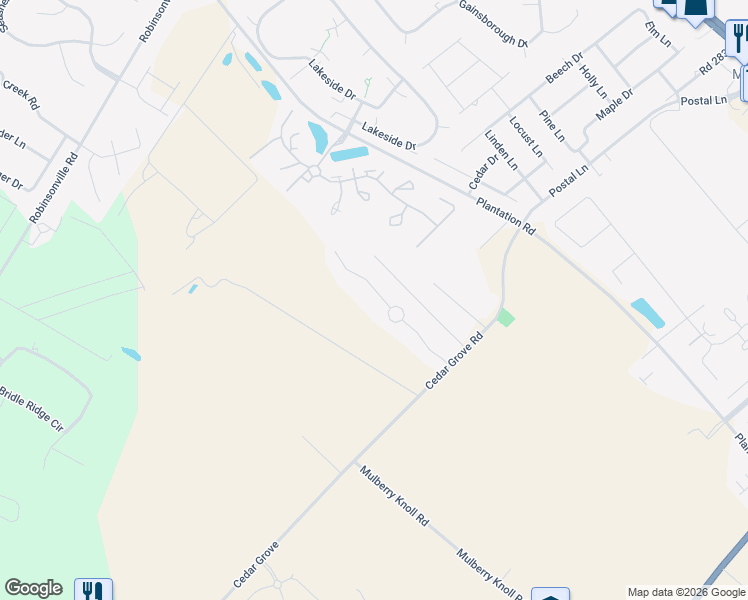 map of restaurants, bars, coffee shops, grocery stores, and more near 36929 Grove Estate Road in Lewes