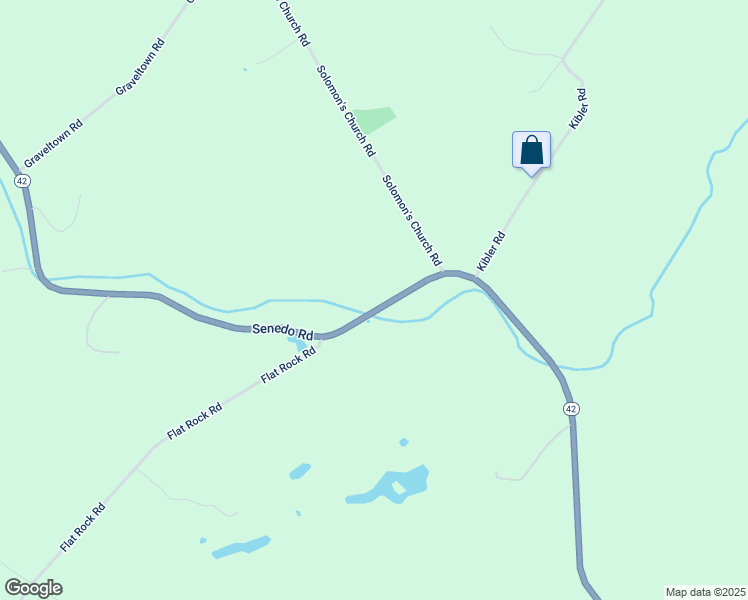 map of restaurants, bars, coffee shops, grocery stores, and more near 4770 Senedo Road in Quicksburg