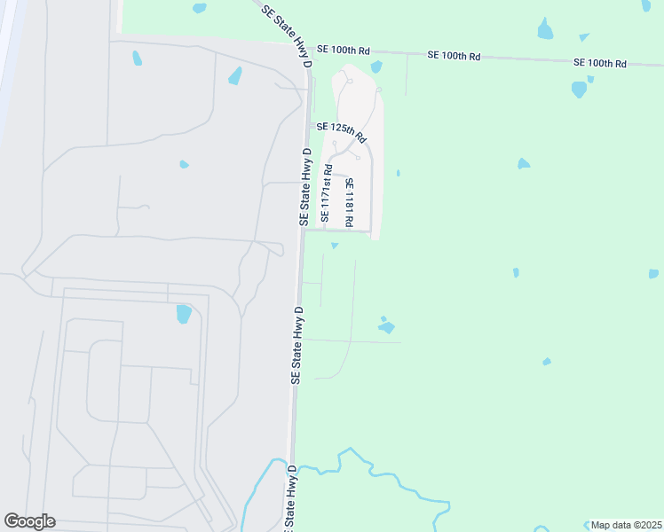 map of restaurants, bars, coffee shops, grocery stores, and more near 174 Southeast 1181 Road in Knob Noster