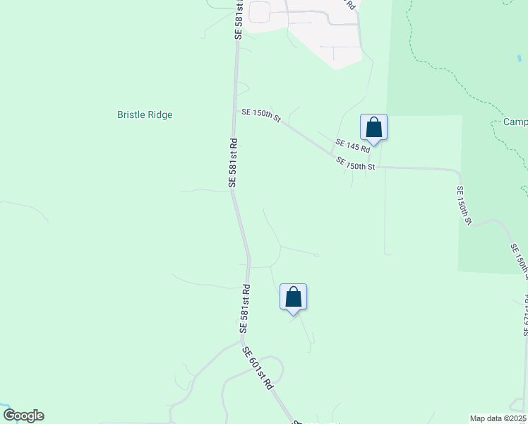 map of restaurants, bars, coffee shops, grocery stores, and more near 174 Southeast 591 Road in Warrensburg