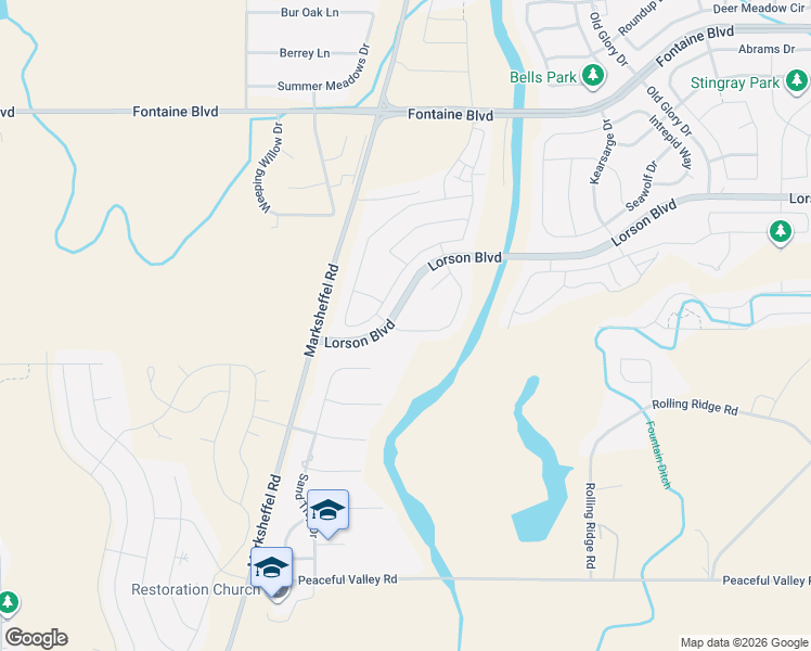 map of restaurants, bars, coffee shops, grocery stores, and more near 9595 Rubicon Drive in Colorado Springs