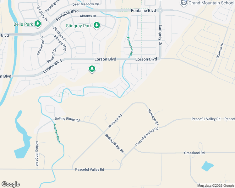 map of restaurants, bars, coffee shops, grocery stores, and more near 7050 Heritage Road in Colorado Springs