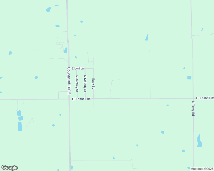 map of restaurants, bars, coffee shops, grocery stores, and more near 1317 East Cutshall Road in Scottsburg