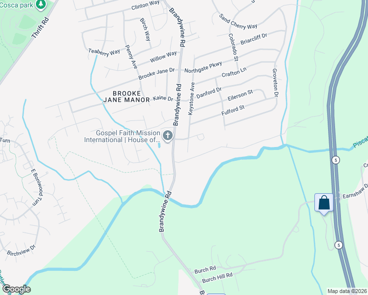 map of restaurants, bars, coffee shops, grocery stores, and more near 11503 Keystone Avenue in Clinton