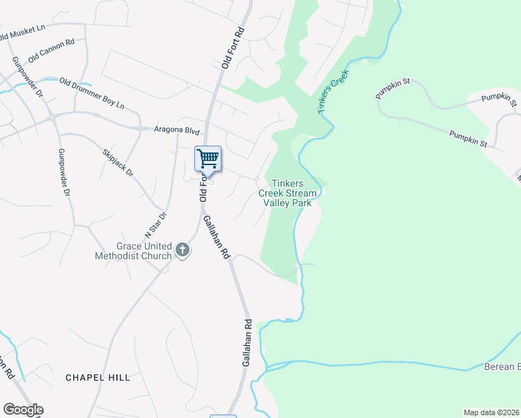 map of restaurants, bars, coffee shops, grocery stores, and more near 2107 Trafalgar Drive in Fort Washington