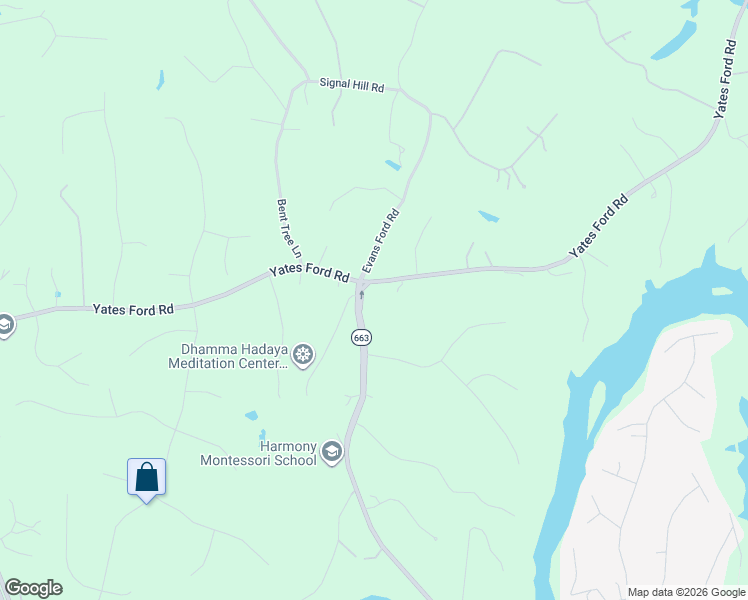map of restaurants, bars, coffee shops, grocery stores, and more near 6426 Yates Ford Rd in Manassas