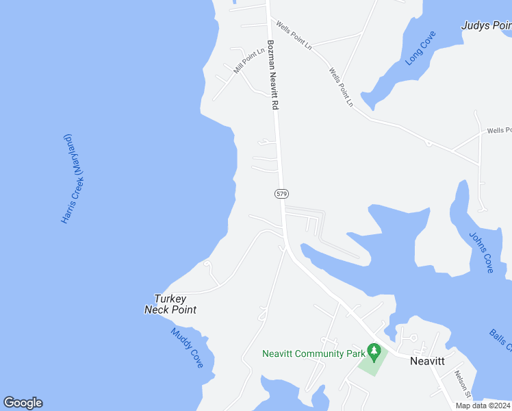 map of restaurants, bars, coffee shops, grocery stores, and more near 6556 Bozman Neavitt Road in Neavitt