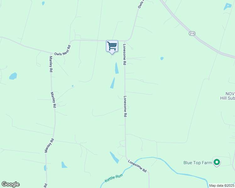 map of restaurants, bars, coffee shops, grocery stores, and more near 10200 Lonesome Road in Nokesville