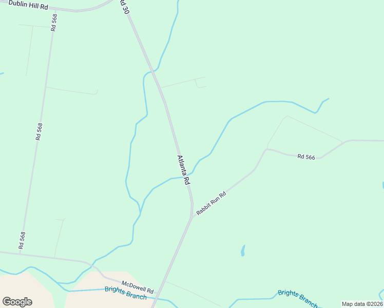 map of restaurants, bars, coffee shops, grocery stores, and more near 18315 Atlanta Road in Bridgeville