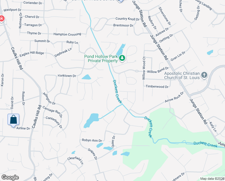 map of restaurants, bars, coffee shops, grocery stores, and more near 334 Beaver Lake Drive in Saint Charles