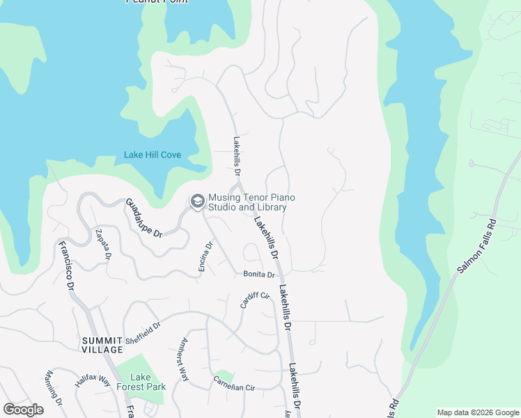 map of restaurants, bars, coffee shops, grocery stores, and more near 768 Castec Way in El Dorado Hills