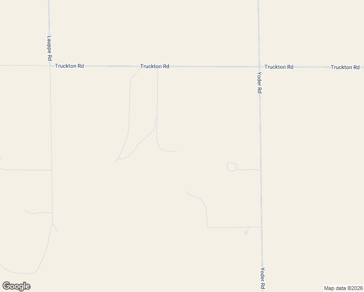 map of restaurants, bars, coffee shops, grocery stores, and more near Yoder Road in Yoder