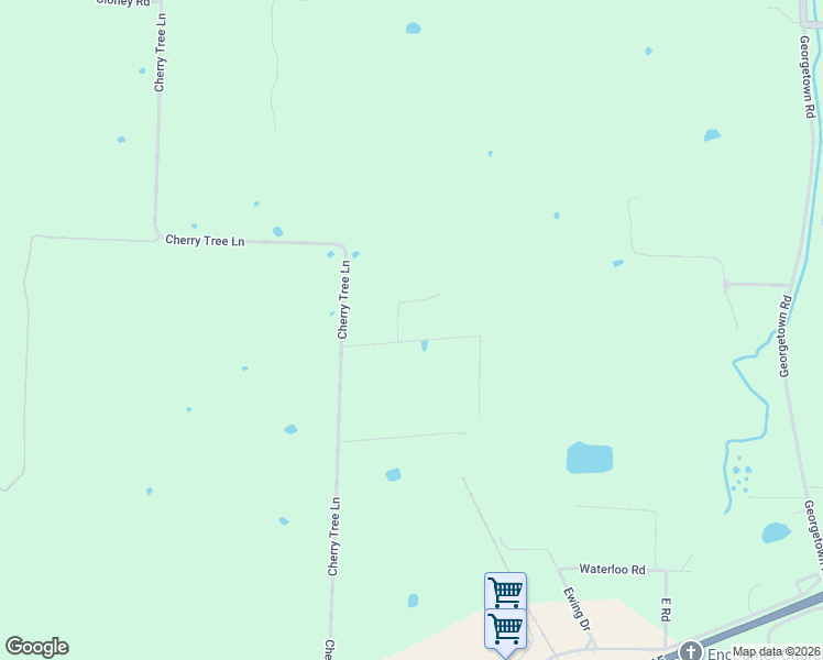 map of restaurants, bars, coffee shops, grocery stores, and more near 23505 Guier Road in Sedalia