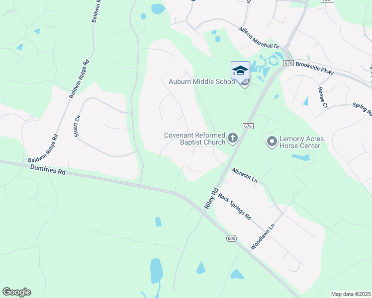 map of restaurants, bars, coffee shops, grocery stores, and more near 5175 Jackson Court in Warrenton
